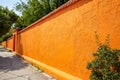 Bright Orange Abstract Background with Stucco Texture Royalty Free Stock Photo