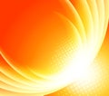 Bright Orange Background