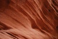 Bright orange texture of a slot canyon Royalty Free Stock Photo