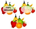 Bright Organic Food Labels