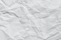 Bright paper, white paper texture as background or texture Royalty Free Stock Photo