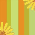 Bright patterned background Decorated with flowers