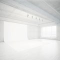 Bright photo studio interior Royalty Free Stock Photo