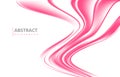 Bright Pink Abstract Modern Wave Gradient Texture Background Wallpaper Graphic Design Royalty Free Stock Photo