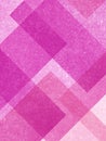 Bright pink background with abstract block geometric pattern design