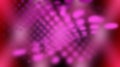 Bright pink background. Blurry bokeh. Purple abstract circles.