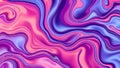 Bright Pink and Blue Energetic Fluid Design Digital Illustration Royalty Free Stock Photo