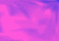 Bright pink halftone abstract dotted pattern layout