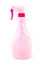 A bright pink spray bottle Royalty Free Stock Photo