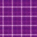 Bright pink summer woven plaid texture. Seamless woollen feminine style plaid fabric cloth. Rustic classic checkered Royalty Free Stock Photo