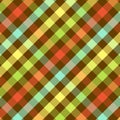 Bright Plaid Pattern Royalty Free Stock Photo