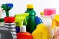 Bright Plastic Bottles Royalty Free Stock Photo