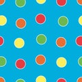 Bright Polka Dots Royalty Free Stock Photo