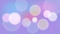 Bright purple bokeh vector background