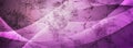 Bright purple glossy waves with grunge texture abstract background Royalty Free Stock Photo