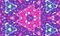 Bright purple pink kaleidoscope patterned background for wallpapers