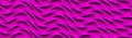 Bright purple symmetrical pattern. Abstract geometric illustration. 3d rendering
