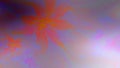 Bright rainbow color changing abstract fractal background with intricate interconnected psychedelic space flowers in ghastly grey