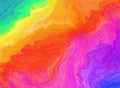 Bright rainbow colors abstract background Royalty Free Stock Photo