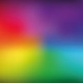 Bright rainbow mesh vector background