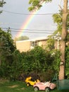 Bright rainbow