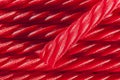 Bright Red Licorice Candy Royalty Free Stock Photo