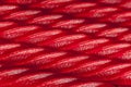 Bright Red Licorice Candy