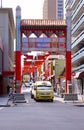 Gates to Chinatown in Melbourne Royalty Free Stock Photo