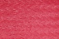 Bright red rayon fabric