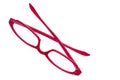 Bright Red Reading Glasses