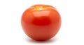 Bright Red Tomato with a Smooth Shiny Surface Isolated on a White Background (416 Royalty Free Stock Photo