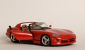 Bright Red Toy Sports Car Royalty Free Stock Photo