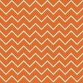 Bright Retro Orange Chevron Pattern Royalty Free Stock Photo