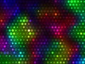 Bright Romantic Spotlight Lights Background - Disco Party LED Projector Design Royalty Free Stock Photo