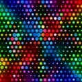 Bright Romantic Spotlight Lights Background - Disco Party LED Projector Design Royalty Free Stock Photo