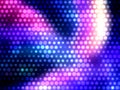 Bright Romantic Spotlight Lights Background - Disco Party LED Projector Design Royalty Free Stock Photo