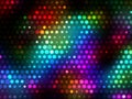 Bright Romantic Spotlight Lights Background - Disco Party LED Projector Design Royalty Free Stock Photo