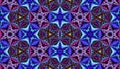 Bright seamless pixelated mosaic pattern background