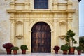 Bright shot of Cathedral of San Carlos Borromeo, Monterey, California