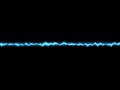 Bright sound wave on a dark blue. EPS 10 Royalty Free Stock Photo