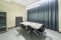 Bright and spacious small meeting room Royalty Free Stock Photo