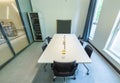 Bright and spacious small meeting room Royalty Free Stock Photo