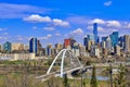 Bright Spring Edmonton Skyline