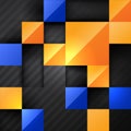 Bright square abstract background