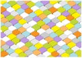 Bright squares background Royalty Free Stock Photo