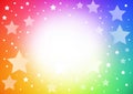 Bright Star background Royalty Free Stock Photo