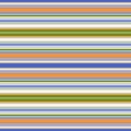 Bright striped knit print, seamless pattern of horizontal stripes of white, orange, yellow-green and shades of blue