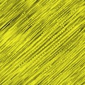 Bright Striped yellow and Black colored seamless pattern. Strips and dots on canvas background. Royalty Free Stock Photo
