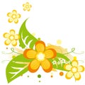 Bright summer background