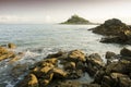 St Michaels mount, Cornwall, England Royalty Free Stock Photo